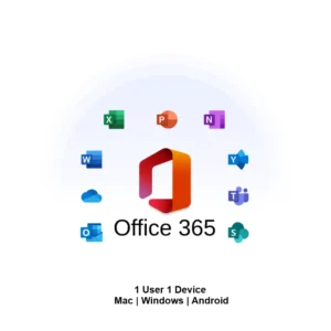 Microsoft Office 365 (Latest Version) International Edition for Windows, Mac, iOS, and Android