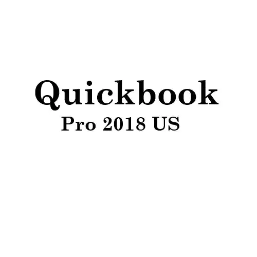 Quickbook Pro 2018 US