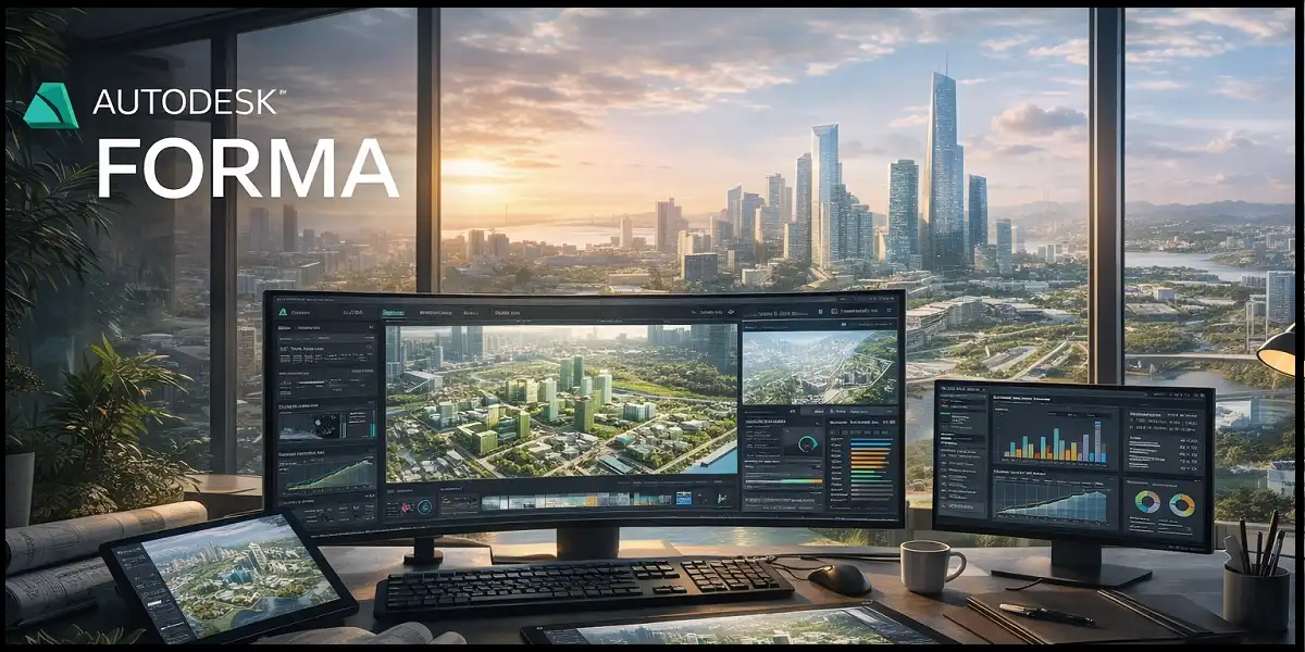 Autodesk Forma AI-powered design platform interface