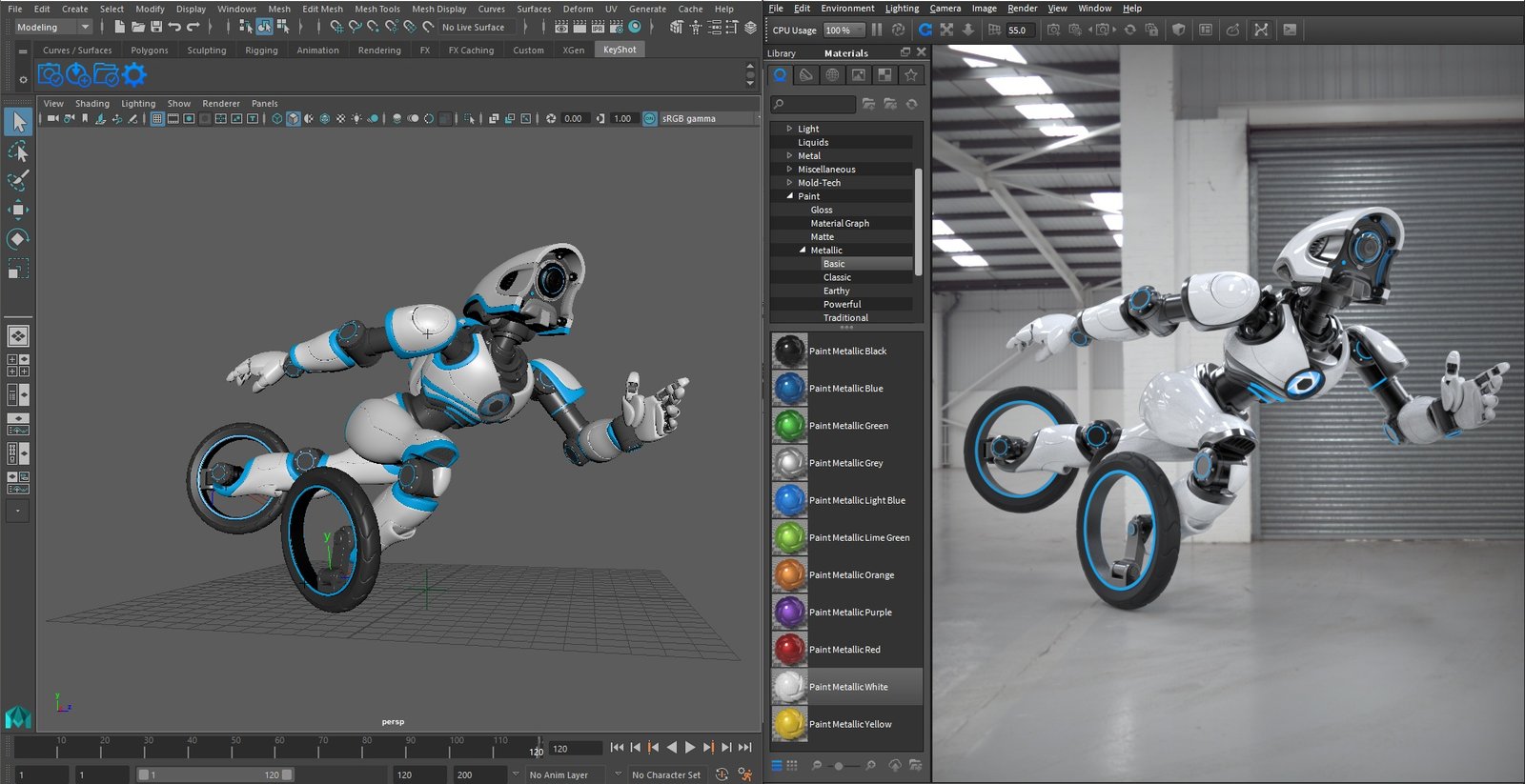 3ds Max software for architectural and 3D visualization.