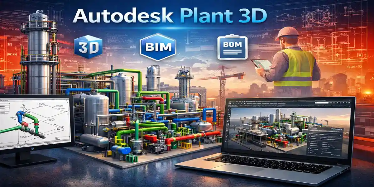"Autodesk Plant 3D software 3D plant modeling industrial design software