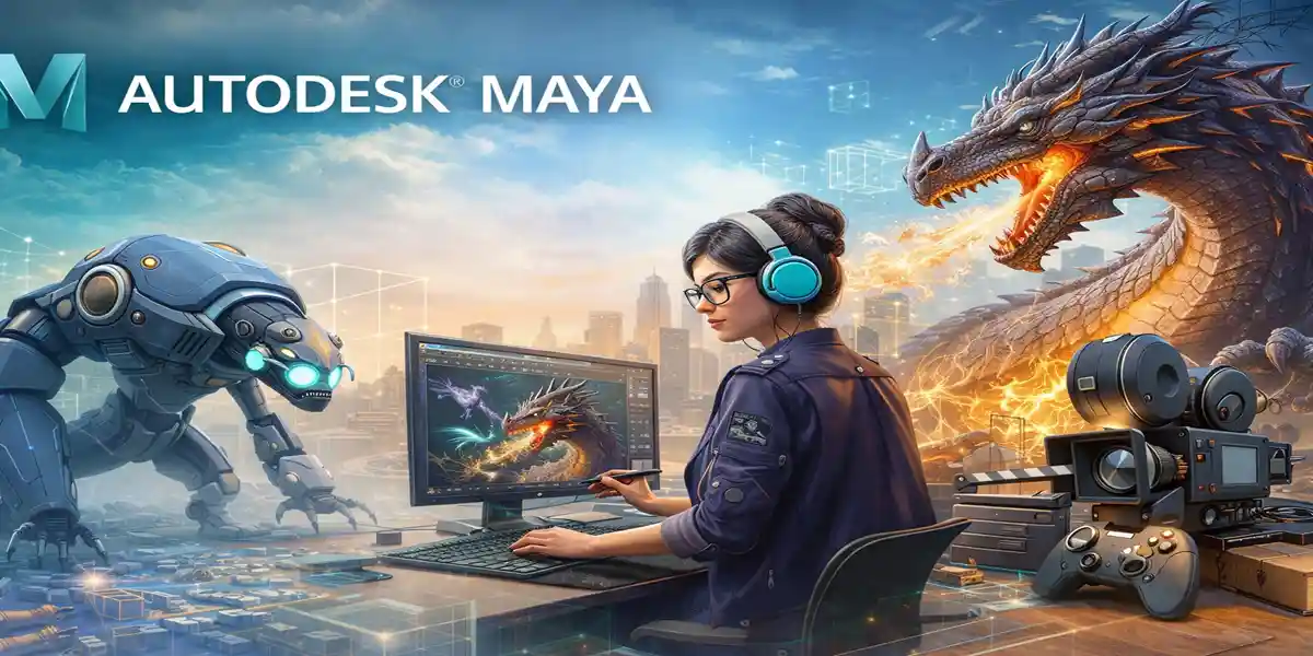 Autodesk Maya 3D modeling and animation software for professionals