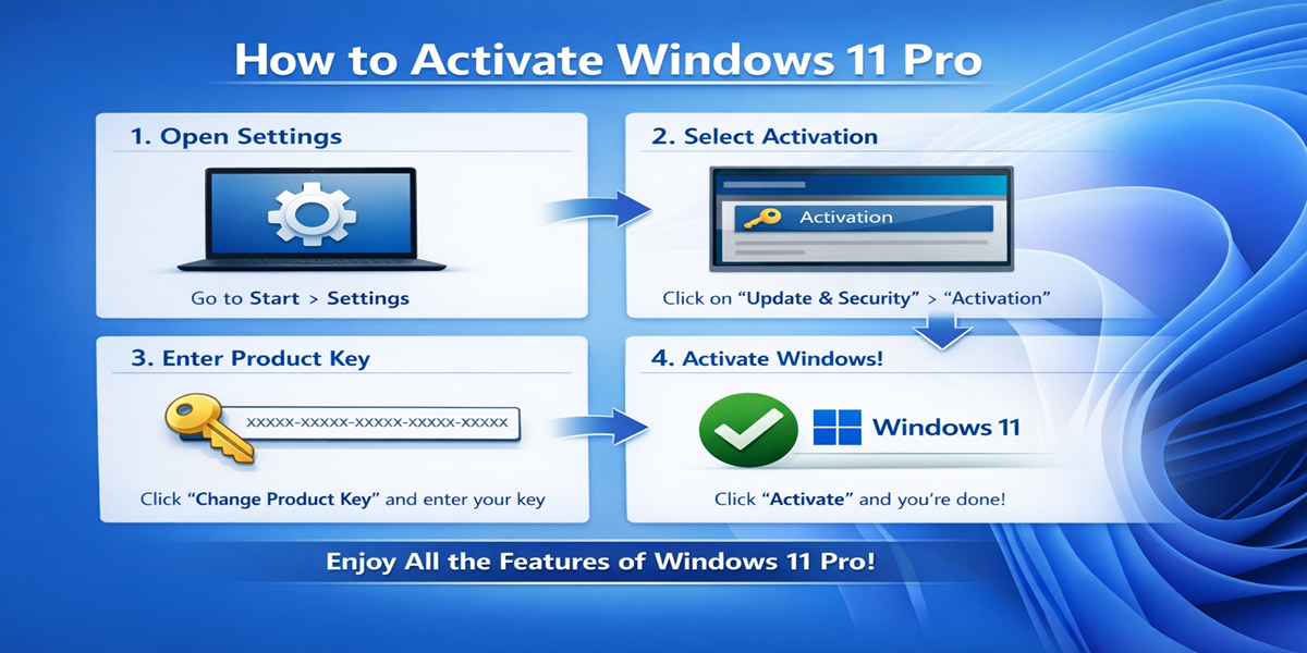 windows 11 pro activation