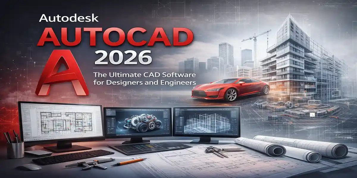 Autodesk AutoCAD 2026 | The Ultimate CAD Software for Designers and Engineers