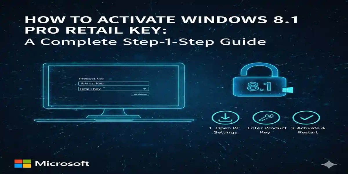 activate windows 8.1 retail key