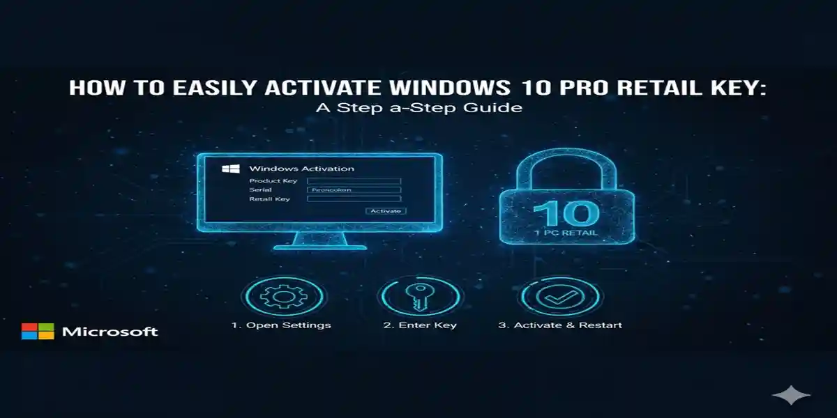 activate windows 10 pro retail key