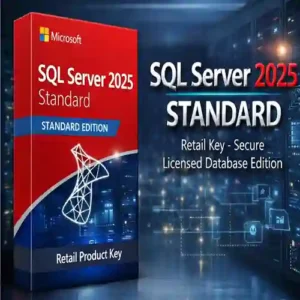 SQL Server 2025 Standard Retail Key – Secure Licensed Database Edition