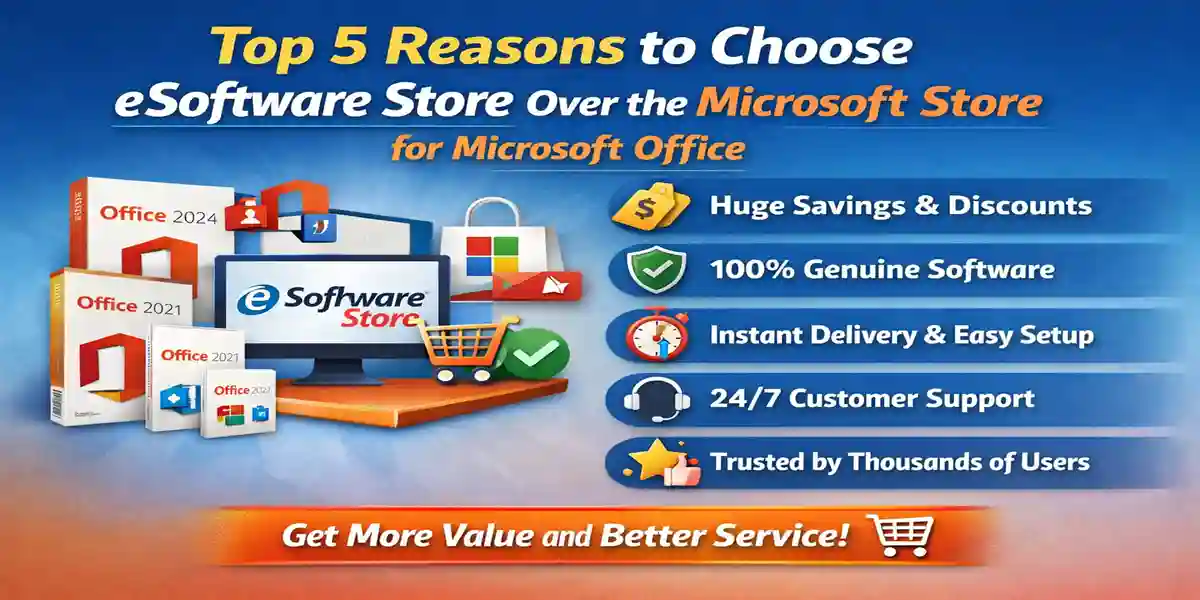 5 reason over microsoft