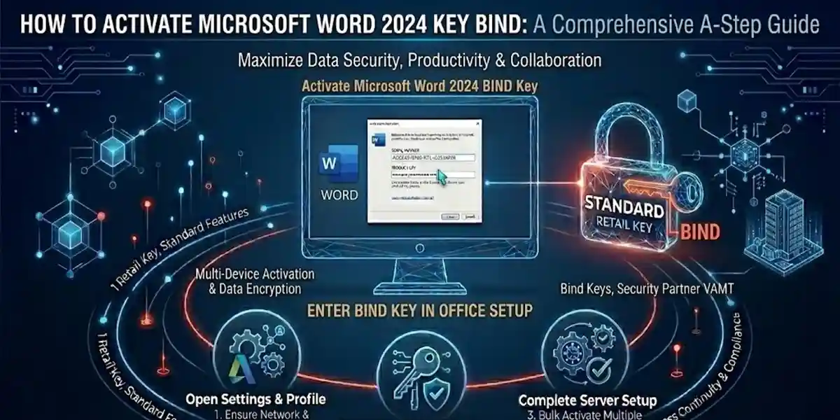 How to Activate Microsoft Word 2024 Key BIND Safely