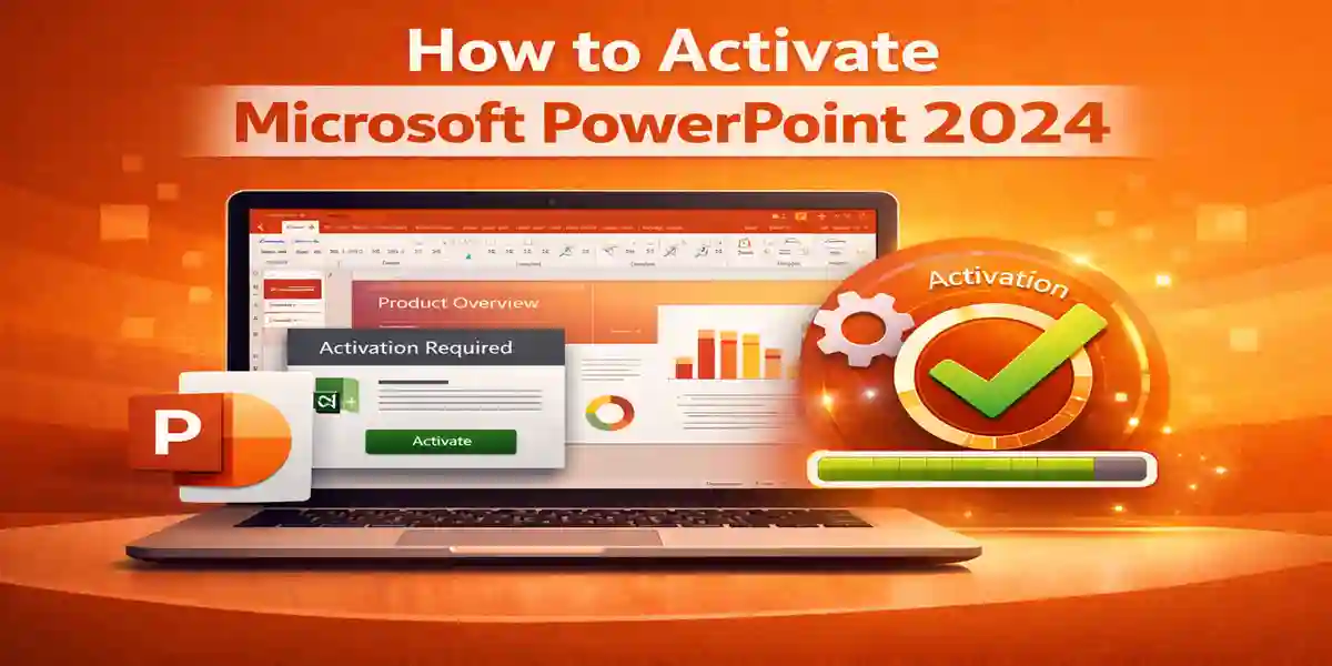 How to enable full version of Microsoft PowerPoint 2024 with activation