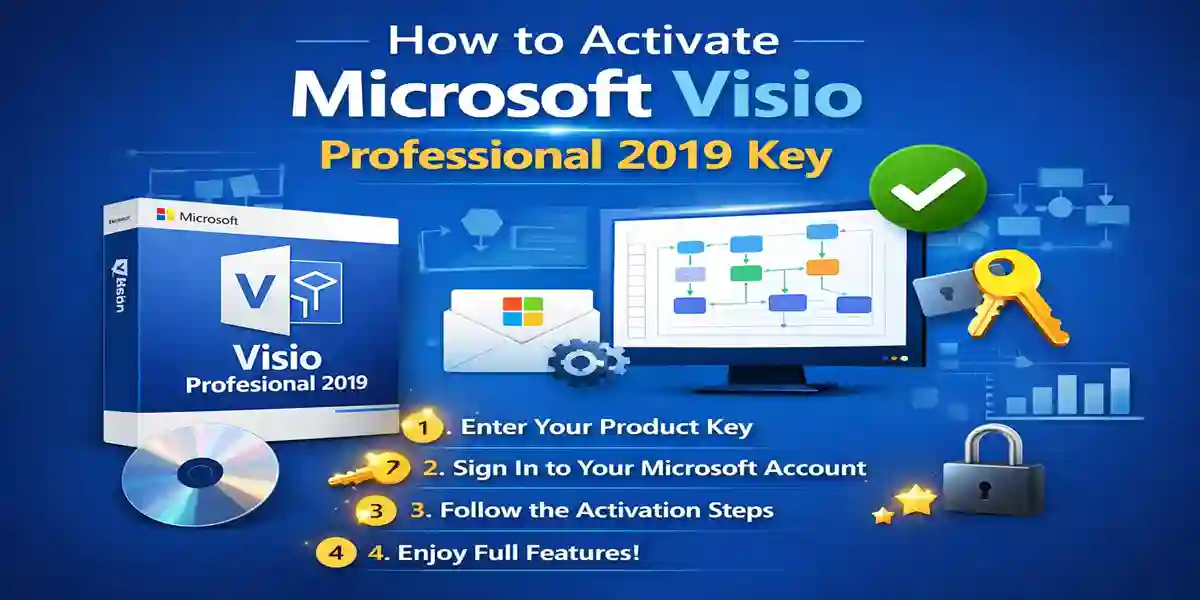 Microsoft Visio Professional 2019 Key