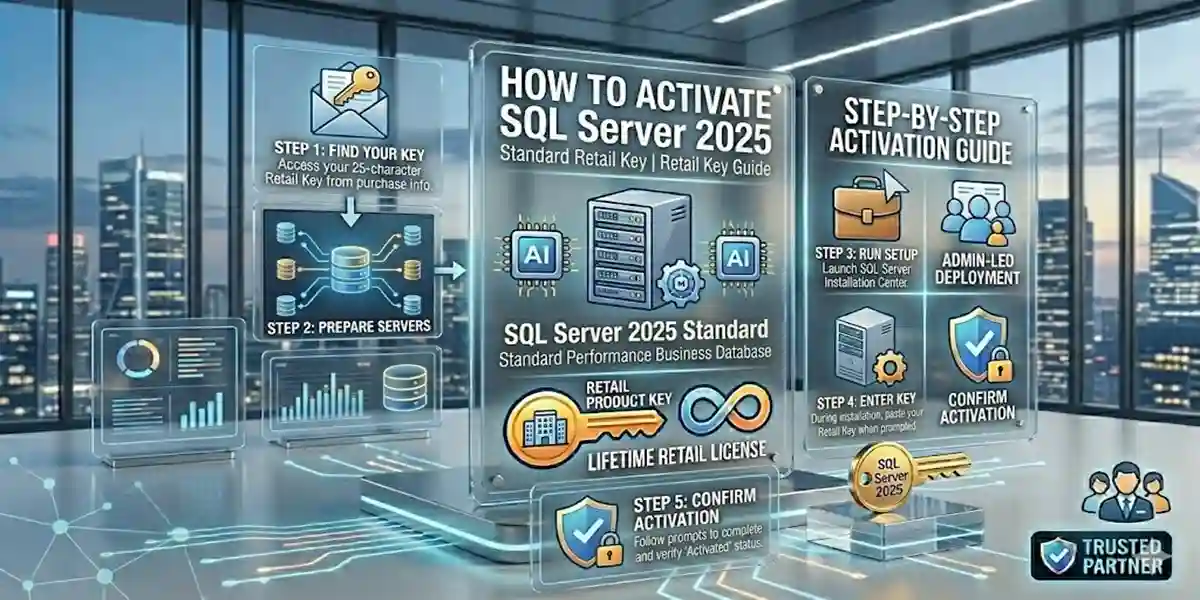 How to Activate SQL Server 2025 Standard Retail Key