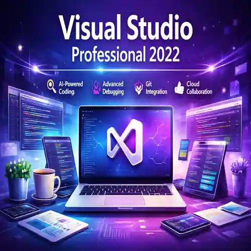 Visual Studio Professional 2022 - Code Faster with AI, Git Integration, and Cloud Sync Visual Studio Professional 2022 - Code Faster with AI, Git Integration, and Cloud Sync