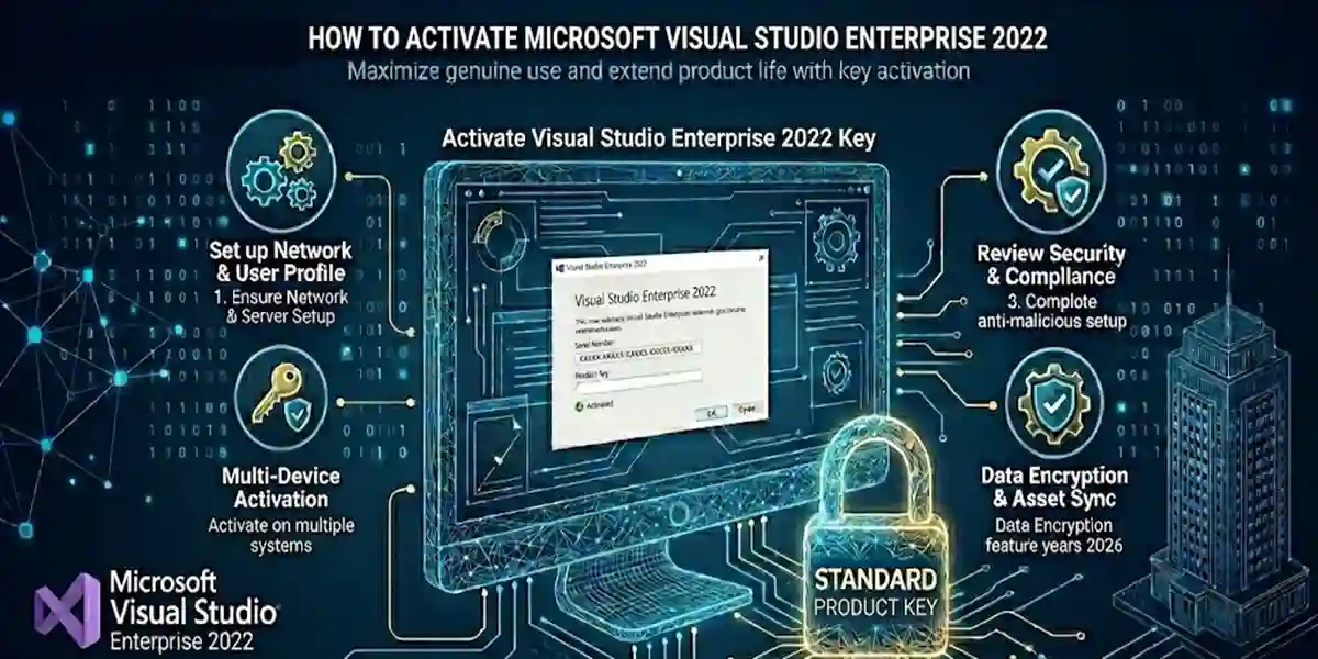 How to Activate Microsoft Visual Studio Enterprise 2022