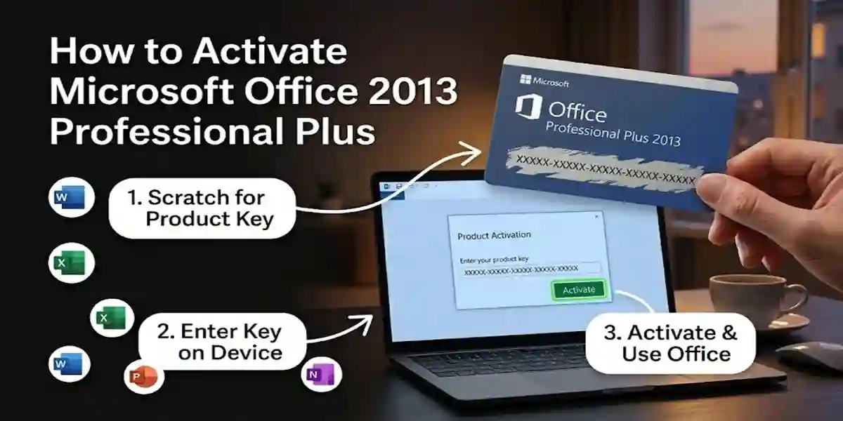 How to Activate Microsoft Office 2013 Professional Plus