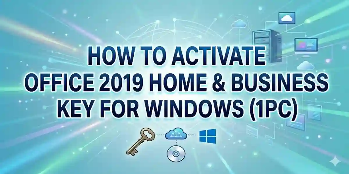 Microsoft Office 2019 Home & Business Key Activation for Windows