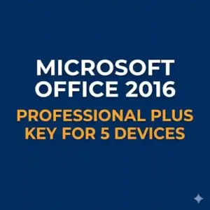 Microsoft Office 2016 Professional Plus Key for 5 Devices