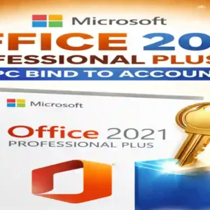 Microsoft Office 2021 Professional Plus Key (1PC BIND to Account)