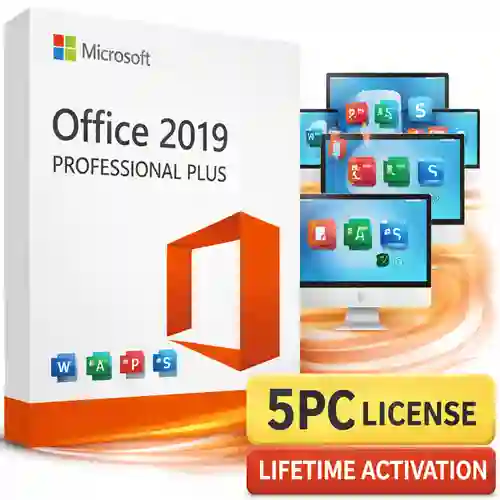 Microsoft Office 2019 Professional Plus | 5PC License, Lifetime Activation Microsoft Office 2019 Professional Plus | 5PC License, Lifetime Activation