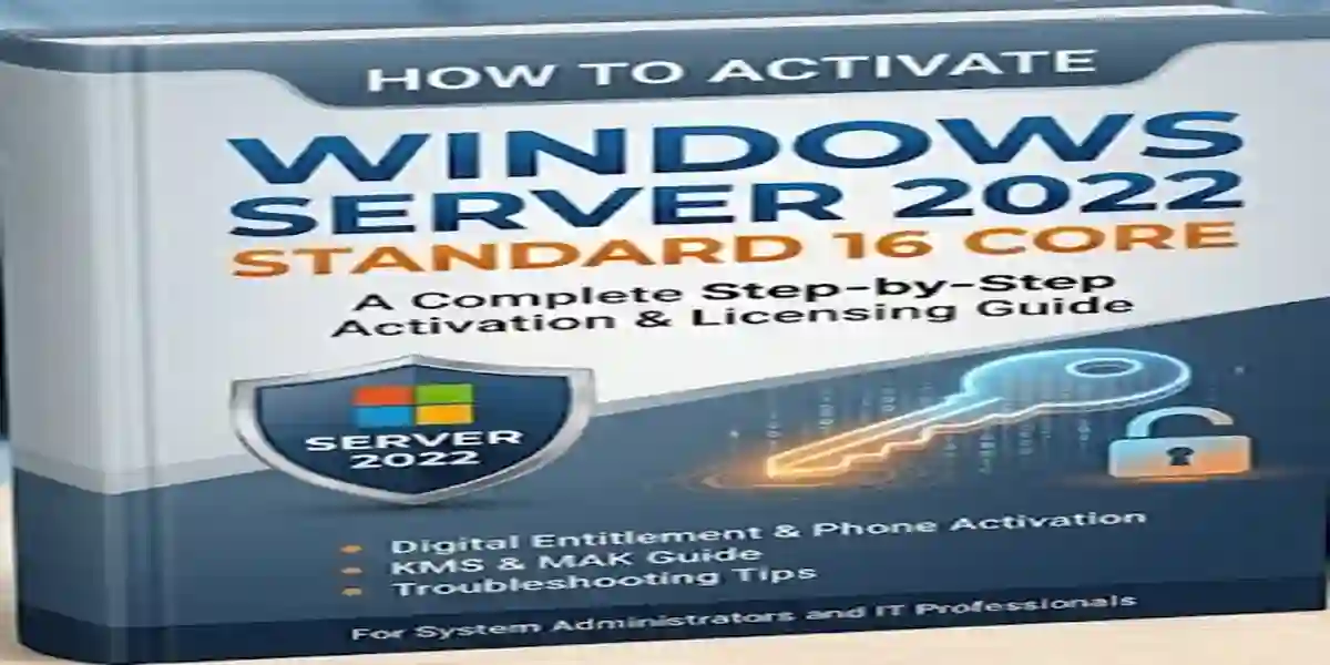 How to Activate Windows Server 2022 Standard 16 Core