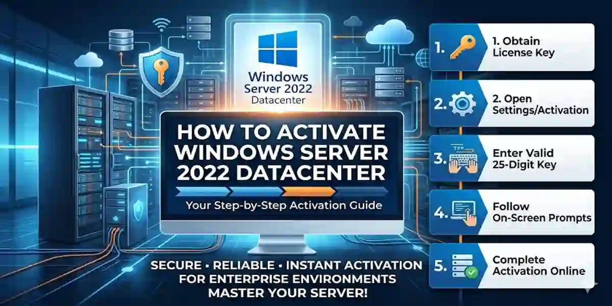 How to Activate Windows Server 2022 Datacenter